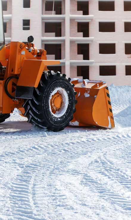 Bama's Landscaping LLC Commercial Snow Removal